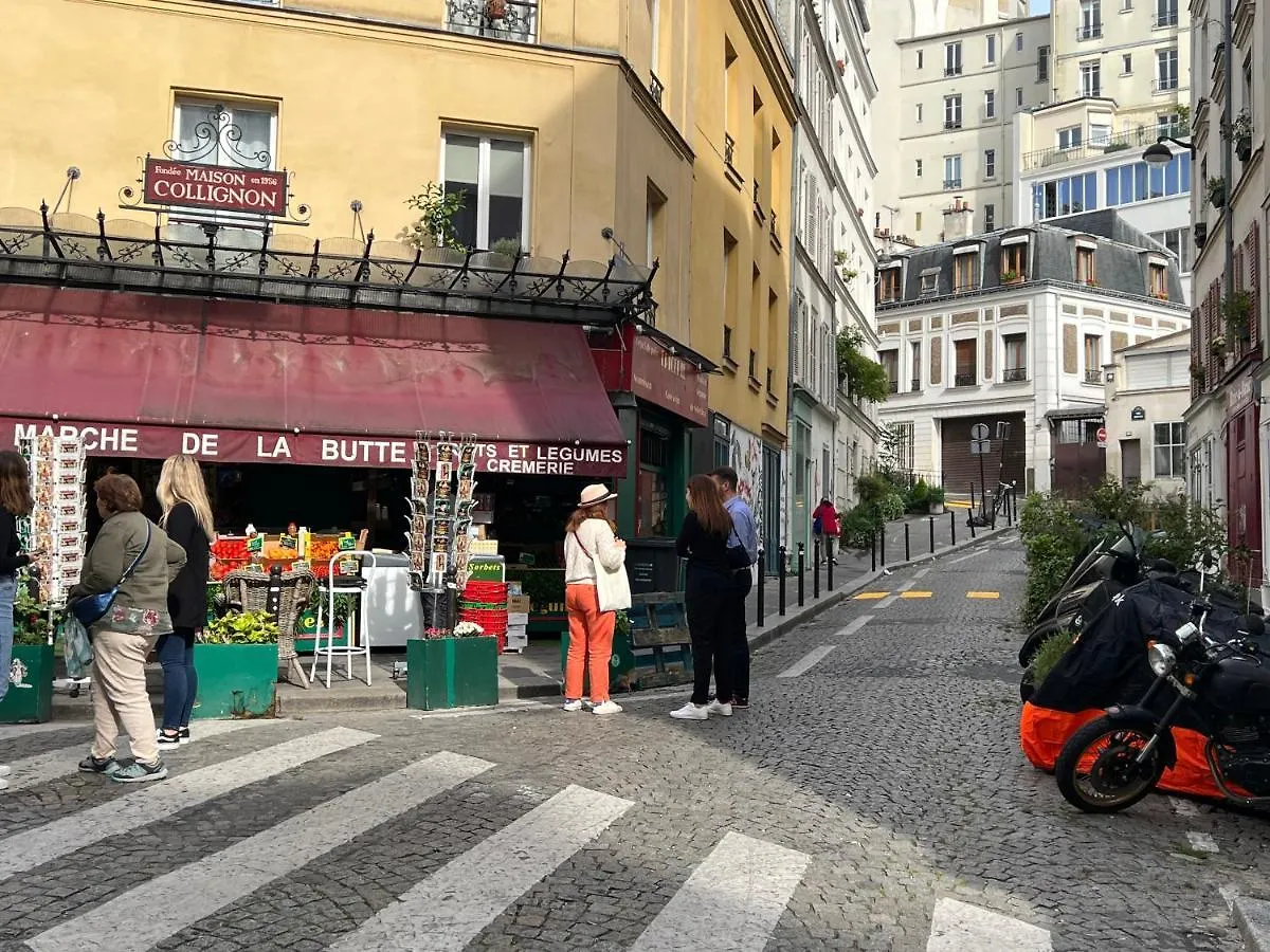 Appartement Montmartre Sacre Coeur Paříž Apartmán